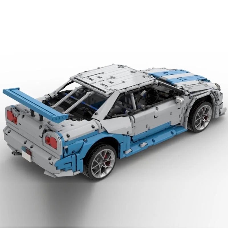 Nissan Skyline R34 z F&F Technic - Fast And Bricks