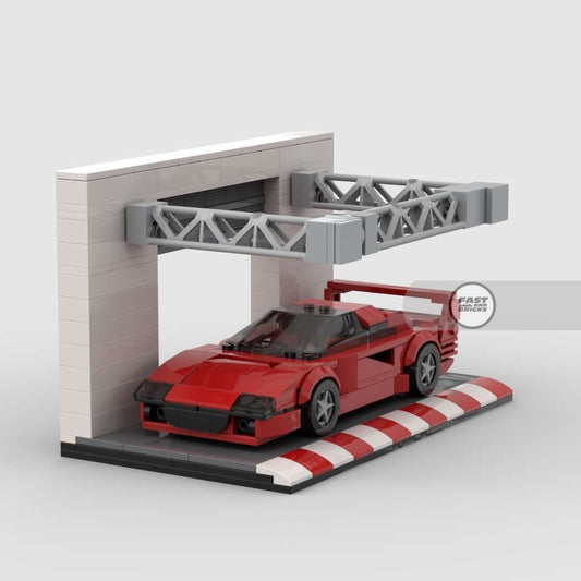 Podstawka na model Le Mans Pit - Fast And Bricks